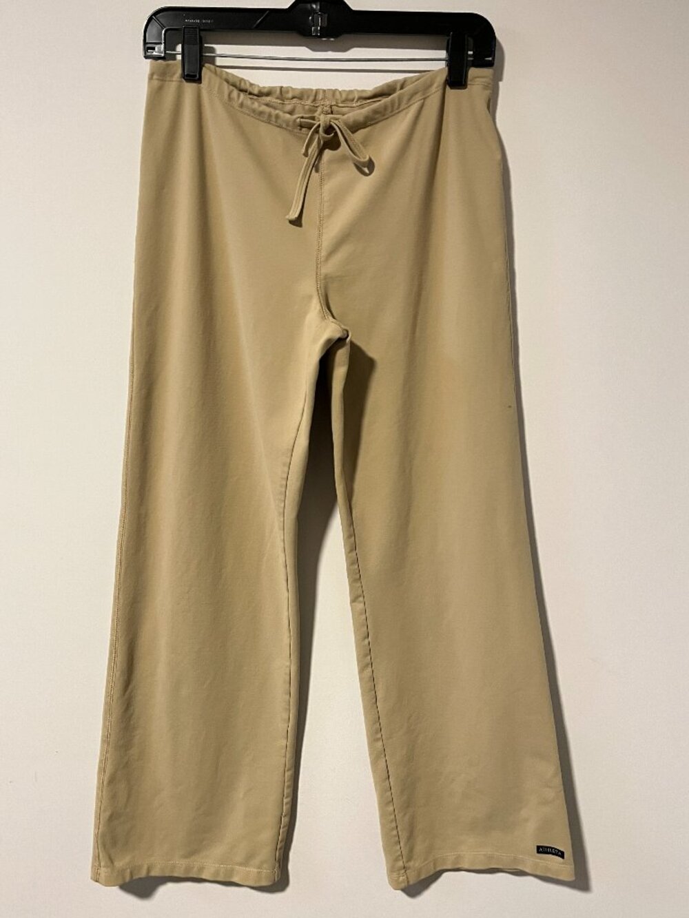 Athleta Yoga Pants Y2K Straight Tan Athleisure Workout Pants